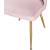 Logan Velvet Dining Chair with Brushed Gold Ball Leg Design