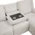 Monterey Chenille 2‑Piece Reclining Sectional with Right Chaise