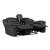 Hazen Microfiber Double Reclining Living Room Set