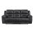 Hazen Microfiber Double Reclining Sofa
