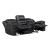 Hazen Microfiber Double Reclining Sofa