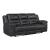 Hazen Microfiber Double Reclining Living Room Set