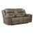 Hazen Microfiber Double Reclining Living Room Set