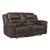 Hazen Microfiber Double Reclining Loveseat with Center Console