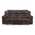 Hazen Microfiber Double Reclining Living Room Set