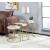 Anpay 3-Piece Faux Marble/Metal Nesting Coffee Table Set