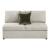 Isla L-Shaped Microfiber 3-Piece Modular Sectional with Pull-out Bed