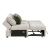 Isla U-Shaped Microfiber 3-Piece Double Chaise Modular Sectional