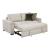 Isla Microfiber Modular Loveseat with Pull-out Bed