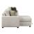 Isla Microfiber 2-Piece Modular Sectional Sofa with Reversible Chaise