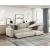 Isla Microfiber 2-Piece Modular Sectional Sofa with Reversible Chaise & Pull-out Bed