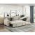 Isla Microfiber 2-Piece Modular Sectional Sofa with Reversible Chaise & Pull-out Bed