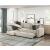 Isla Microfiber 2-Piece Modular Sectional Sofa with Reversible Chaise & Pull-Out Bed