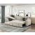 Isla Microfiber 2-Piece Modular Sectional Sofa with Reversible Chaise & Pull-Out Bed