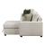 Isla Microfiber 2-Piece Modular Sectional Sofa with Reversible Chaise & Pull-Out Bed