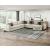 Isla L-Shaped Microfiber 3-Piece Modular Sectional with Pull-out Bed