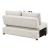 Isla Microfiber Modular Loveseat with Pull-out Bed
