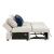 Isla Microfiber Modular Loveseat with Pull-out Bed