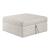 Isla U-Shaped Microfiber 3-Piece Double Chaise Modular Sectional