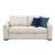 Isla Microfiber Modular Loveseat with Pull-out Bed