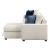 Isla Microfiber 2-Piece Modular Sectional Sofa with Reversible Chaise