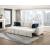 Isla Microfiber 2-Piece Modular Sectional Sofa with Reversible Chaise & Pull-out Bed