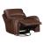Newnan Faux Leather Swivel Glider Reclining Chair