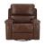 Newnan Faux Leather Swivel Glider Reclining Chair