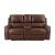 Newnan Faux Leather Double Reclining Living Room Set