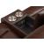 Newnan Faux Leather Double Reclining Living Room Set