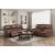 Newnan Faux Leather Double Reclining Living Room Set