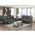 Newnan Faux Leather Double Reclining Sofa