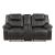 Gainesville Microfiber Double Reclining Living Room Set