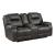 Gainesville Microfiber Double Reclining Living Room Set