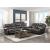 Gainesville Microfiber Double Reclining Living Room Set
