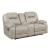 Gainesville Microfiber Double Reclining Loveseat with Center Console