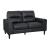 Lewes Leather Loveseat