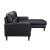 Lewes Leather 2‑Piece Sectional Sofa with Right Chaise