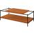 Oaken Wood Rectangular Storage Coffee Table