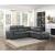 Barre Faux Leather 2‑Piece Sectional with Pull‑out Bed & Right Chaise