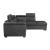 Barre Faux Leather 2‑Piece Sectional with Pull‑out Bed & Right Chaise