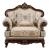 Balthasar Chenille/Faux Crystal Chair