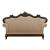 Balthasar Chenille/Faux Crystal Loveseat