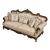 Balthasar Chenille/Faux Crystal Sofa