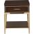 Eschenbach Wood Square End Table w/Drawer