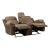 Glendale Microfiber Double Reclining Living Room Set