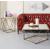 Fogya Mirror/Metal Square Coffee Table Set