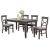 SM 8618 5-Piece Fabric/Wood Dining Room Set