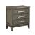 Cascade Allyson Wood 3-Drawer Nightstand