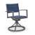 Rocky Creek Aluminum Sling Swivel Chair
